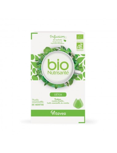 Nutrisanté Vitavea Infusion Bio Pure Détox 20 sachets
