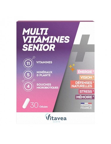 Nutrisanté Multivitamines Sénior 30 gélules