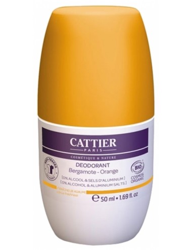 Cattier Déodorant roll-on 50ml