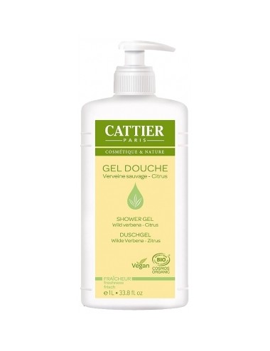 Cattier Gel douche fraîcheur 1L