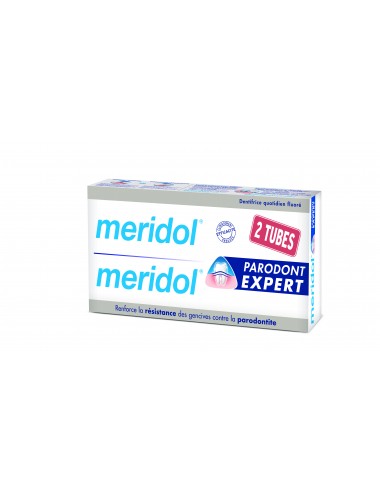 Méridol Lot Dentifrice Parodont Expert- 2x75ml