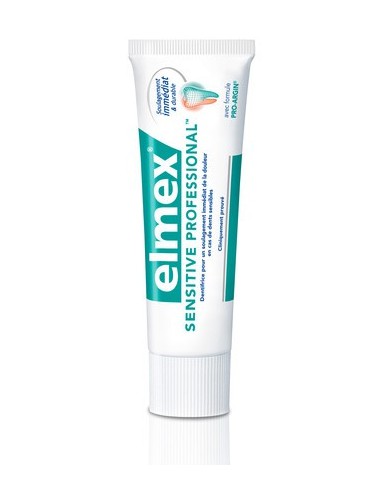 Elmex Dentifrice Sensitive Dents Sensibles Professional - 75 ml