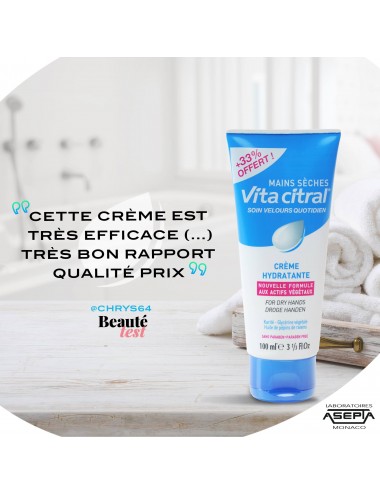 Vitacitral Crème Hydratante Mains Sèches 100 ml