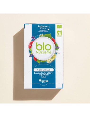 Nutrisanté Vitavea Infusion Bio Anti-Stress 20 sachets