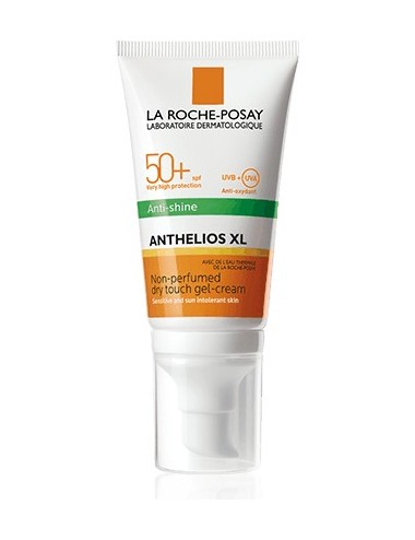 La Roche Posay Anthelios Crème Solaire en Gel-Crème Anti-Brillance Visage SPF50+ Sans Parfum 50ml