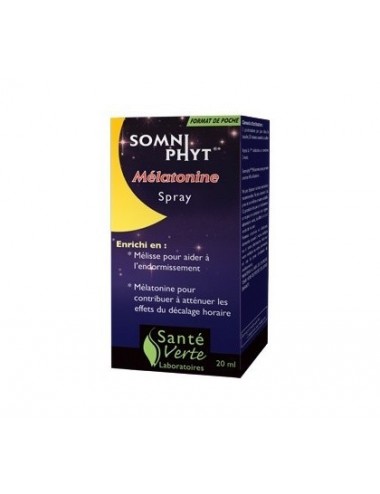 Santé Verte Somniphyt30 Melat Spray Buccal 20ml