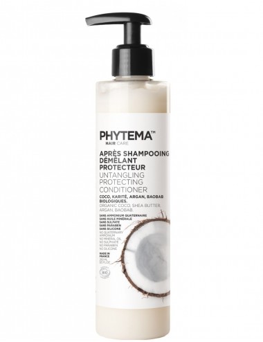 Phytema Après Shampooing Démêlant Protecteur Coco 250ml