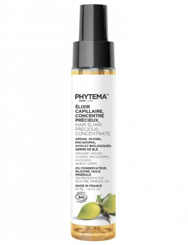 Phytema Elixir capillaire Concentré Précieux Avant Shampooing 50ml