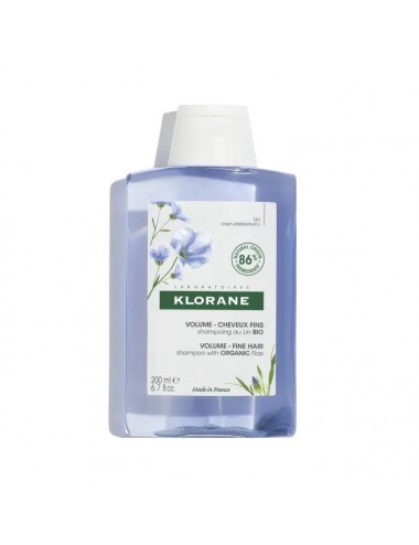 Klorane Shampooing aux Fibres de Lin 200 ml