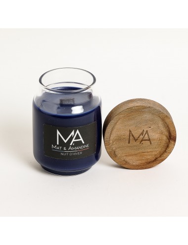 Mat & Amandine  Bougie parfumée Nuit d'hiver 125g