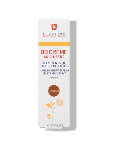 Erborian BB Crème au Ginseng - Teinte Chocolat- 15 ml
