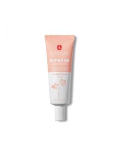 Erborian Super BB Crème Teinte Clair Couvrante Anti-imperfections 40ml