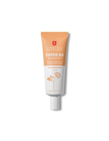 Erborian Super BB Crème Teinte Doré Couvrante Anti-imperfections 40ml