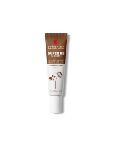Erborian Super BB Crème Teinte Chocolat Couvrante Anti-imperfections 15ml