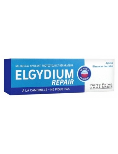 Elgydium Repair Gel Buccal Apaisant Protecteur Réparateur 15ml