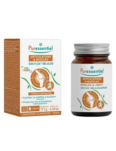 Puressentiel Articulations & Muscles S.O.S Flex 30gélules