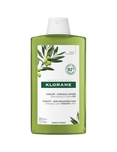 Klorane Shampooing à l'Extrait Essentiel d'Olivier 400ml