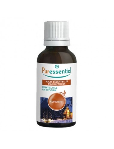 Puressentiel Diffusion Mélange Huiles Essentielles Diffuse Cocooning 30ml