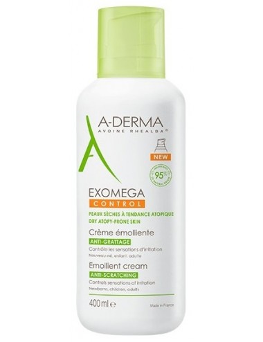 Aderma Exomega Control Crème Émolliente 400ml