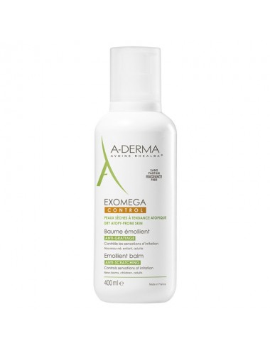 Aderma Exomega Control baume émollient 400ml