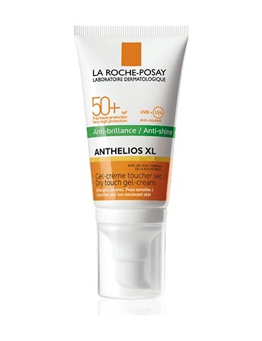 La Roche Posay Anthelios Crème Solaire en Gel-Crème Anti-Brillance Visage SPF50+ Avec Parfum 50ml
