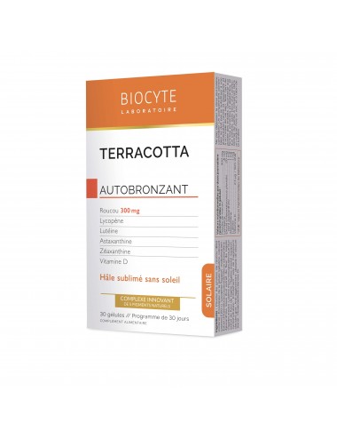 Biocyte Terracotta Cocktail Autobronzant x30 Capsules