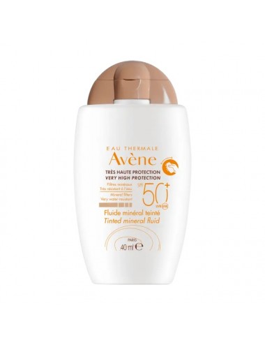 Avène Solaire Fluide minéral teinté SPF 50+ 40ml