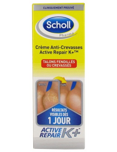 Scholl Crème Reconstituante Active Repair K+ 60ml