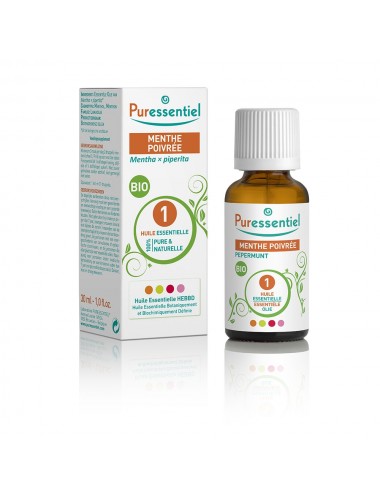 Puressentiel Huiles Essentielles de Menthe poivrée Bio 30ml