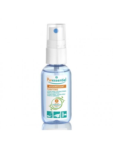 Puressentiel Lotion Spray Antibactérien Assainissant 25ml