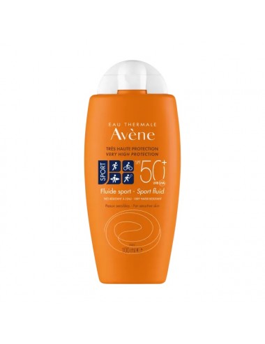 Avène Solaire Fluide sport SPF 50+ Flacon 100ml