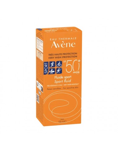 Avène Solaire Fluide sport SPF 50+ Flacon 100ml