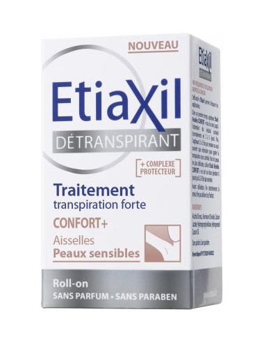 Etiaxil Traitement Détranspirant Pieds Lotion Peaux Sensibles Roll-on 15ml