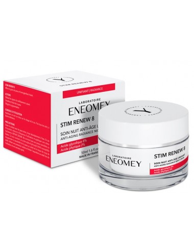 Eneomey Stim Renew 8 Soin Nuit Anti-Âge Unifiant 50ml