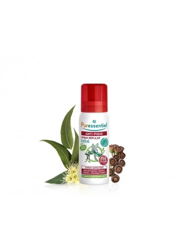 Puressentiel Antipique Spray Répulsif Bébé Anti-Pique 60ml
