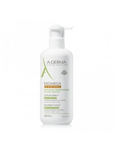 Aderma Exomega Control Lait Emollient Anti-Grattage 400ml
