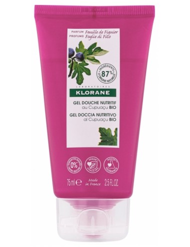Klorane Mini Gel douche Feuille de Figuier 75ml