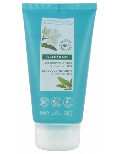 Klorane Gel douche Eau de Tiaré 75ml