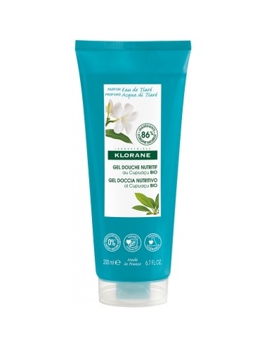 Klorane Gel douche Eau de Tiaré 200ml