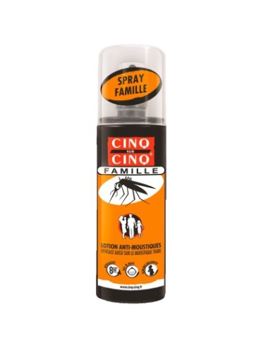 Cinq sur Cinq Famille Lotion Anti- Moustiques 100ml  