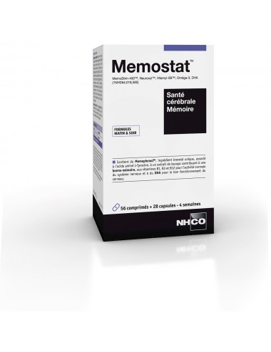 NHCO Nutrition Memostat 56 Comprimés + 28 caps