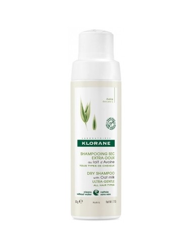 Klorane Shampoing sec au lait d'Avoine Rotopoudre 50g