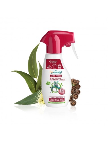 Puressentiel Antipique Spray Vêtements & Tissus Anti-Pique 150ml