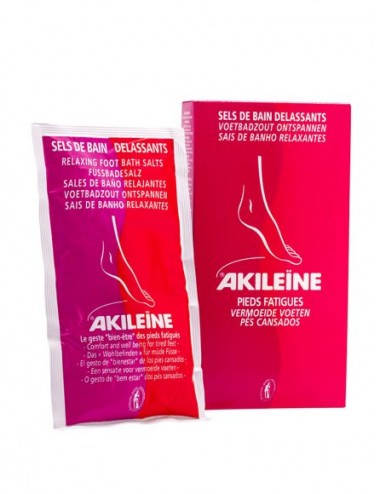 Akileïne Ligne Rouge Sels de Bain Délassants 2x150g