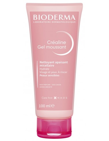 Bioderma Créaline Gel Moussant Nettoyant doux peau sensible 100ml