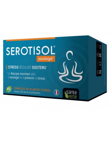 Santé Verte Serotisol Soulage - 60 Comprimés