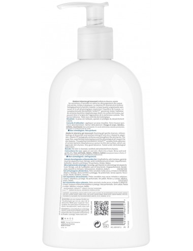 Bioderma Atoderm Intensive Gel Moussant Visage et Corps Relipant et Apaisant 500ml