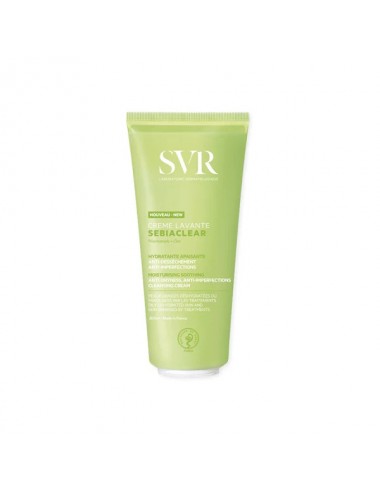 SVR Sebiaclear Crème Lavante Hydratante Apaisante Anti-imperfections 200ml