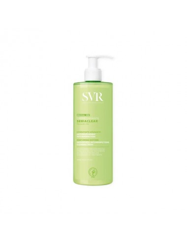 SVR Sebiaclear Crème Lavante Hydratante Apaisante Anti-imperfections 400ml