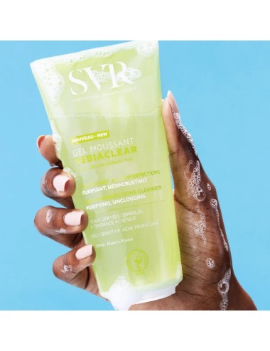 SVR Sebiaclear Gel Moussant Nettoyant Anti-imperfections 200ml